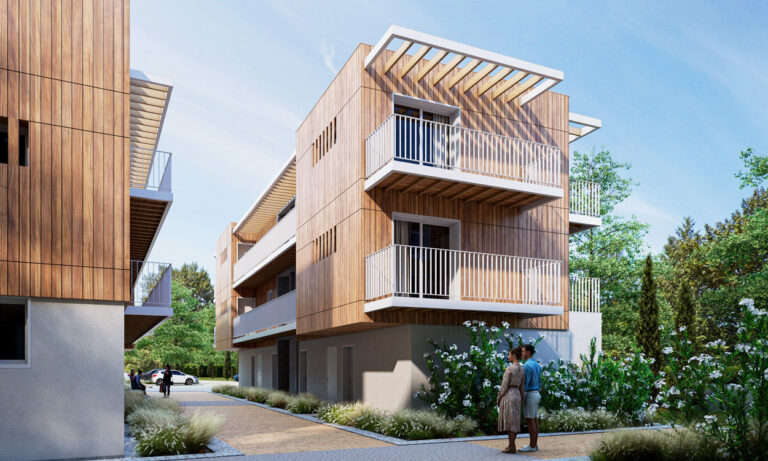 Résidence étudiante neuve conçue par DONY-Architectes